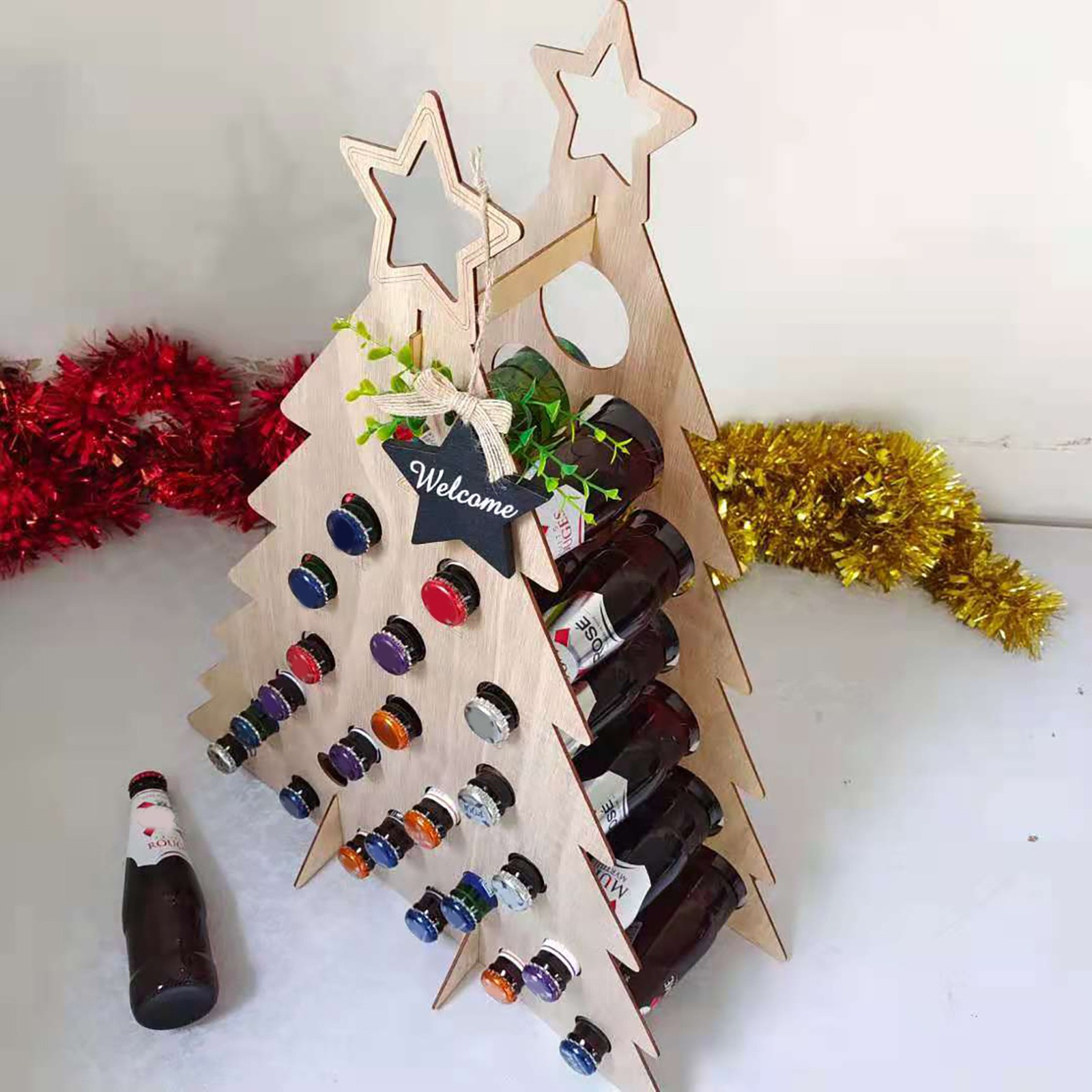 Advent Calendar Gift - Calendário de advento adulto, decoração de