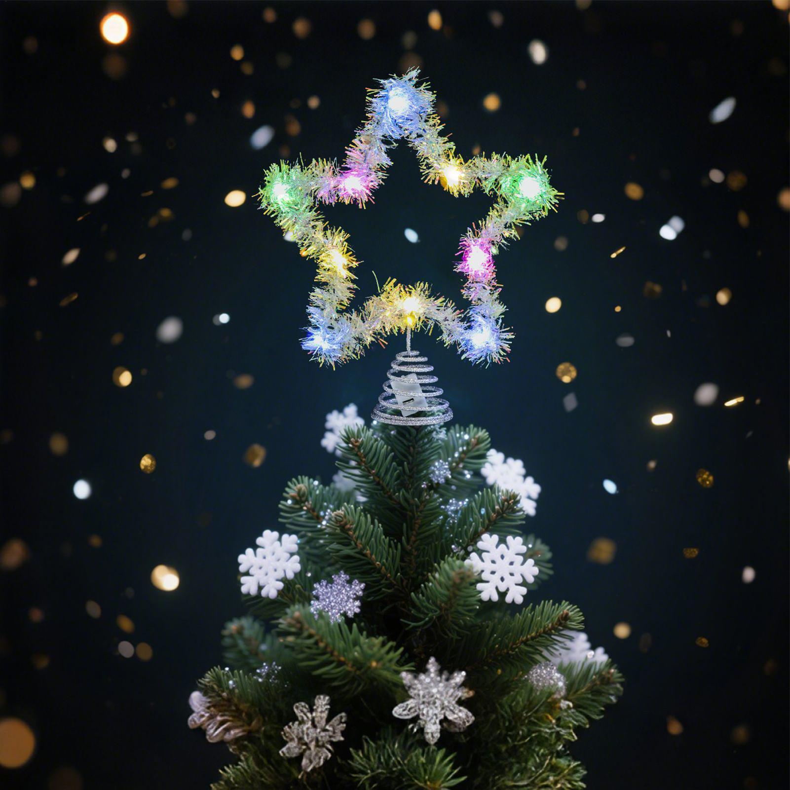 Star Tree Topper - Árvore de natal topper em forma