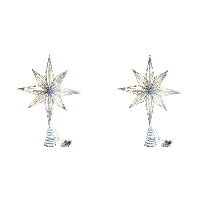 Star Tree Topper - ABXF-2X árvore de natal toppers estrela
