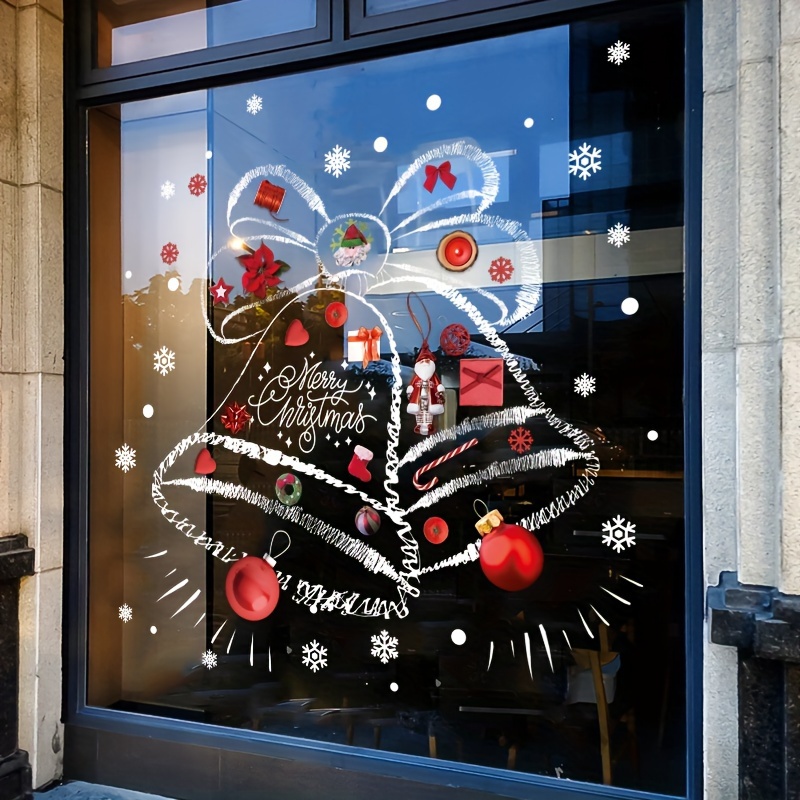 Snowflake Window Decal - Adesivos de Natal: Floco de Neve,