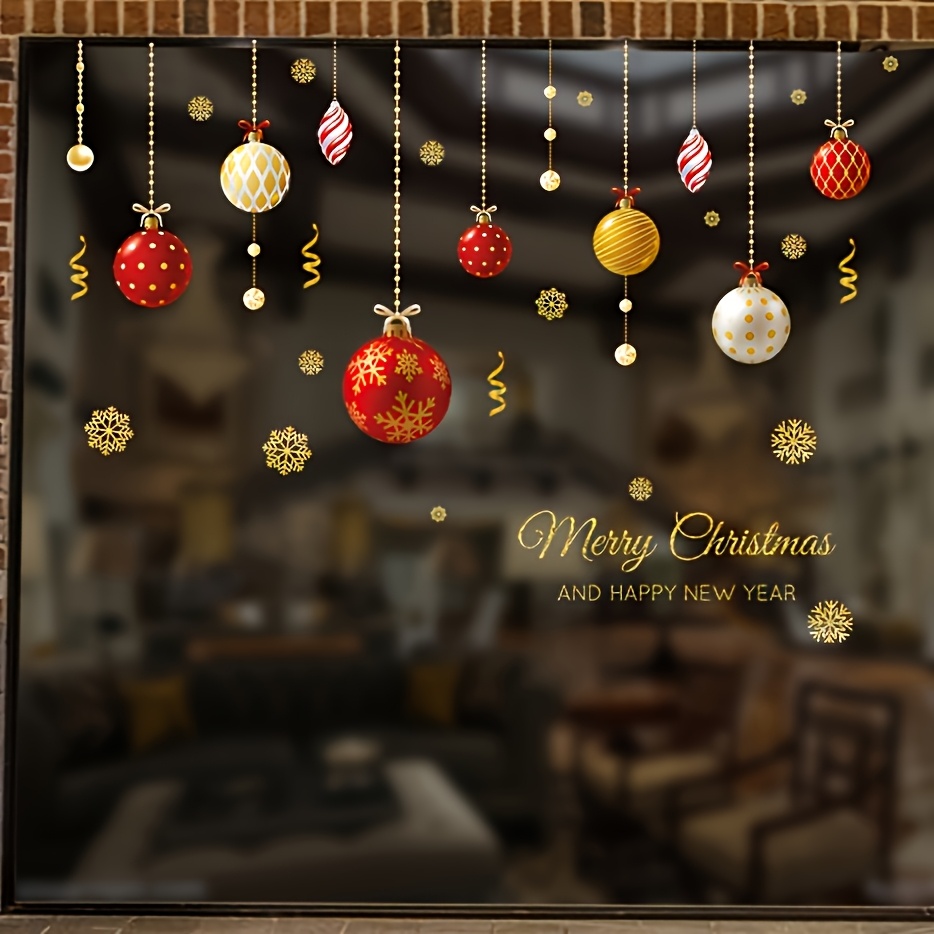 1 unidade de Adesivos Reutiliz - Snowflake Window Decal avaliação e preço