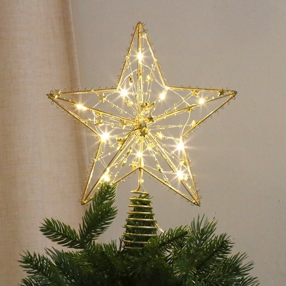 3d glitter estrela árvores de  - Star Tree Topper avaliação e preço