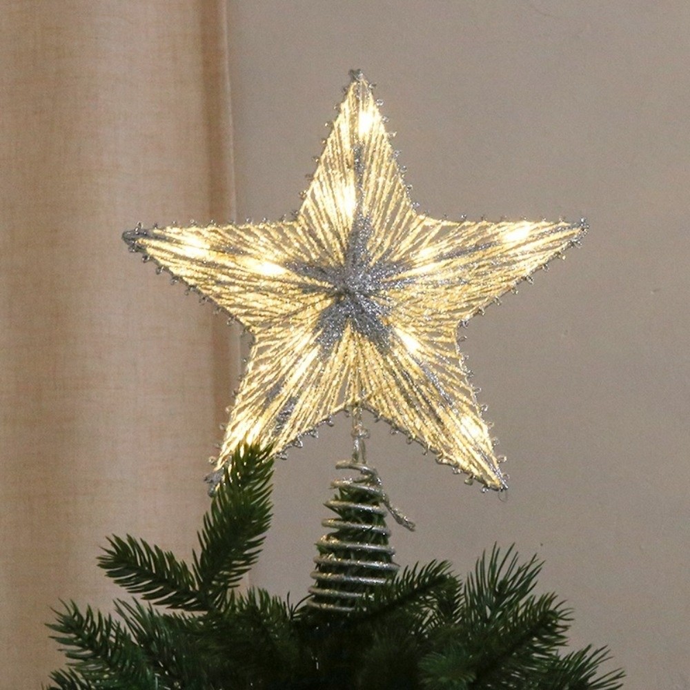 3d glitter estrela árvores de  - Star Tree Topper avaliação e preço