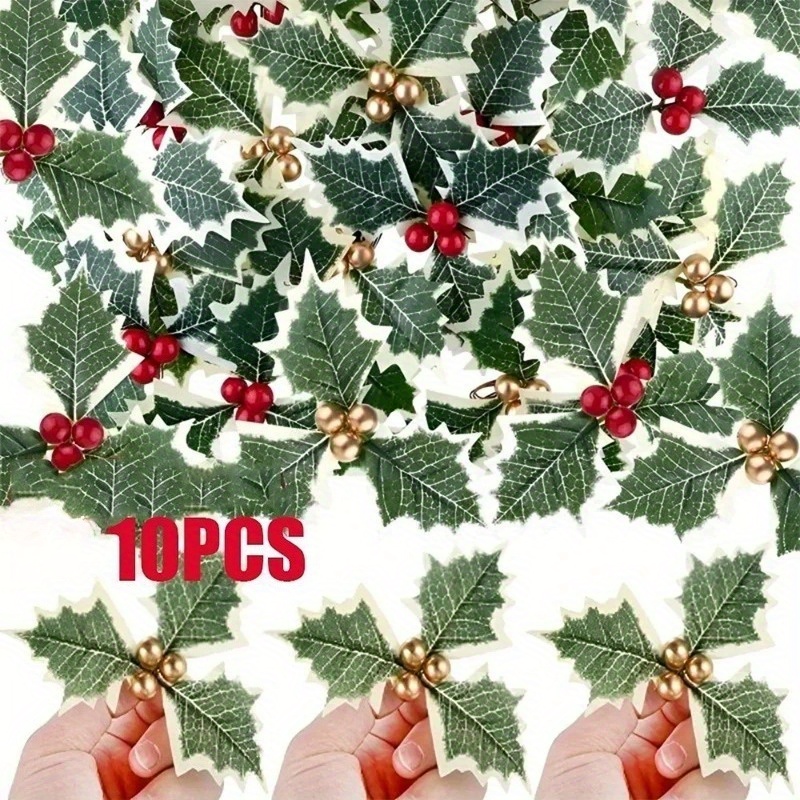 10 peças de bagas artificiais  - Christmas Wreath Fake avaliação e preço