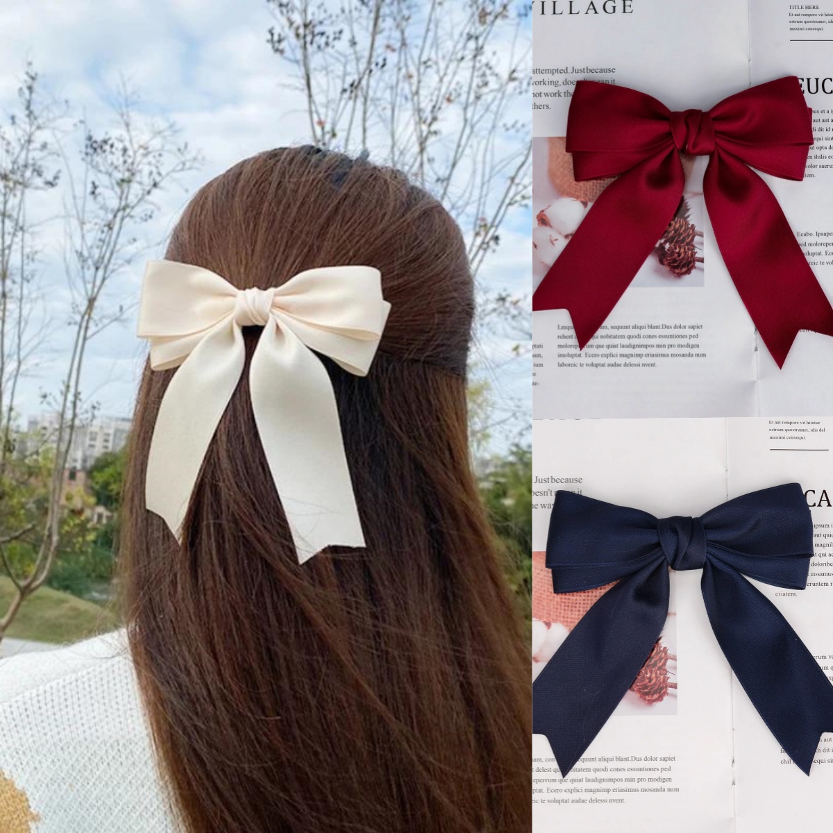 Presilha de cabelo feminina el - Ribbon Bow Gift avaliação e preço
