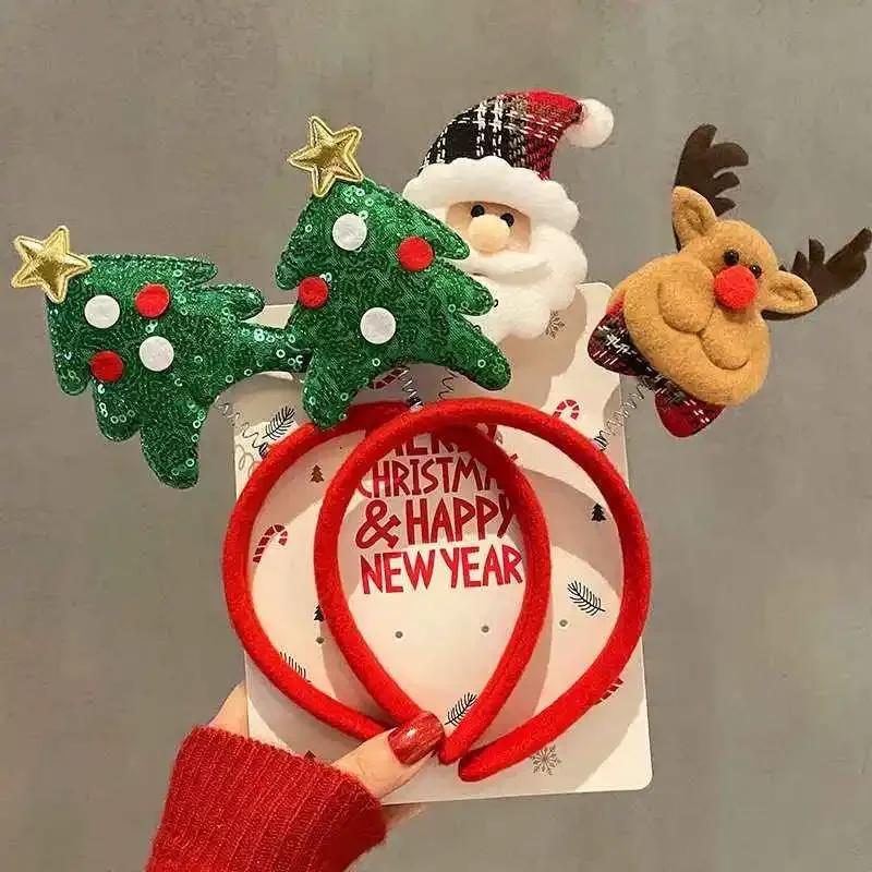 10 pçs natal hairband chifres  - Reindeer Antlers Headband avaliação e preço