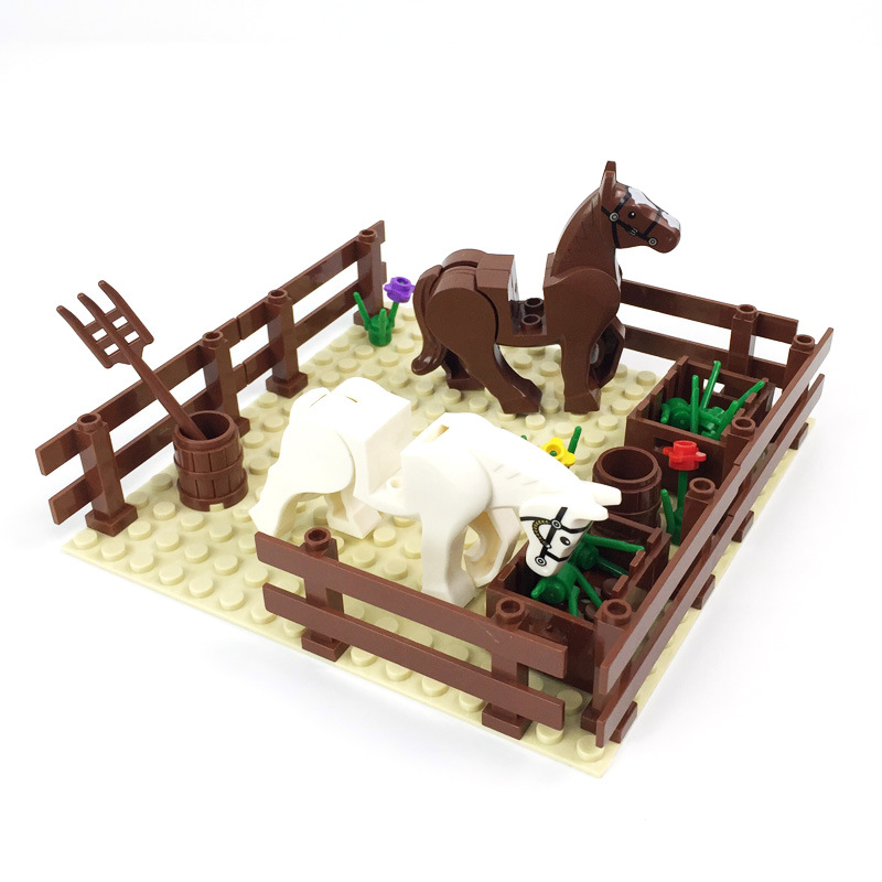 Cenário de Fazenda MOC da Cida - Lego Set Creator avaliação e preço