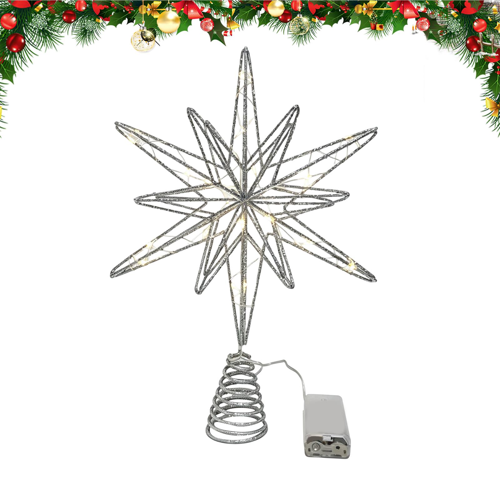 Enfeite de Árvore de Natal Ilu - Star Tree Topper avaliação e preço