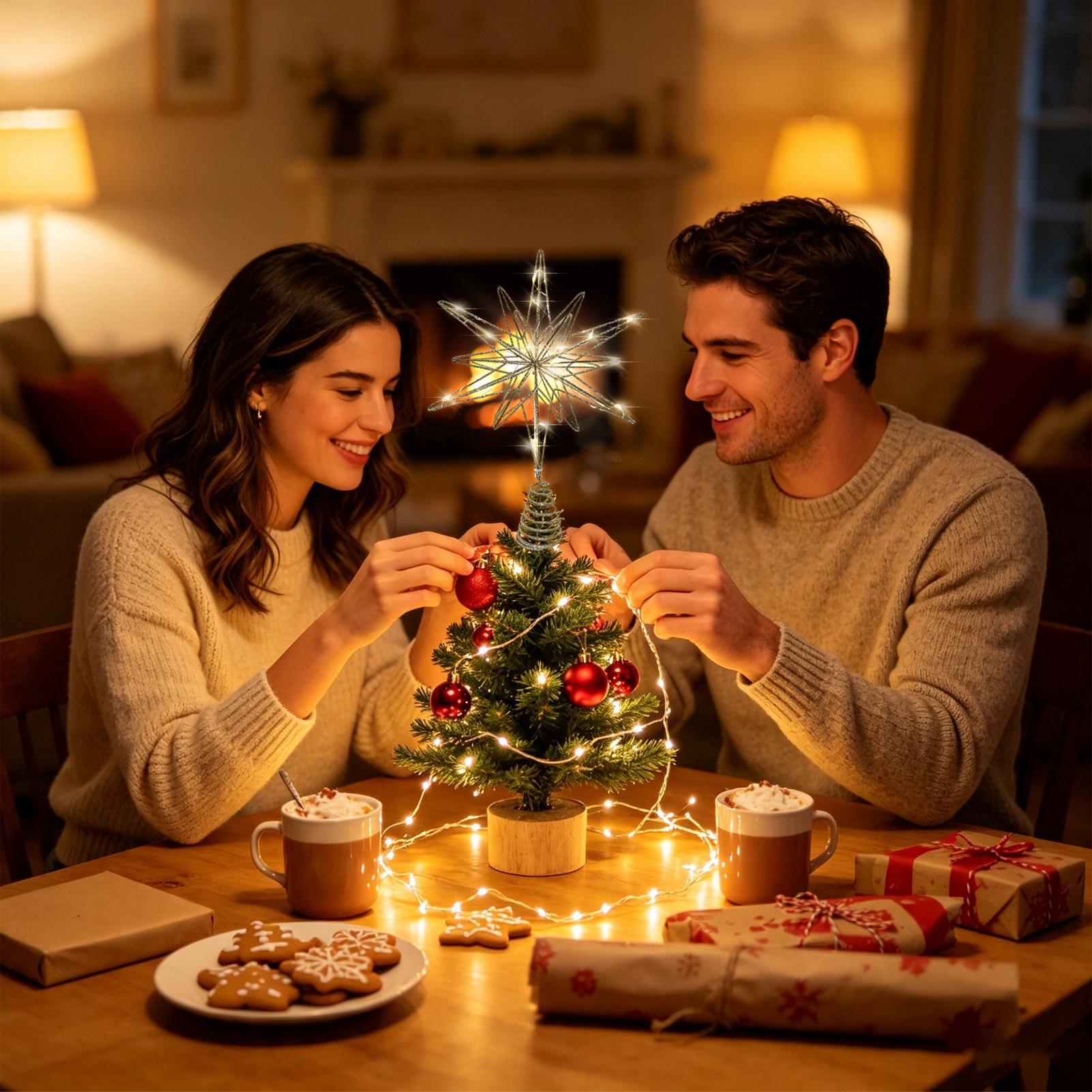 Enfeite de Árvore de Natal Ilu - Star Tree Topper avaliação e preço