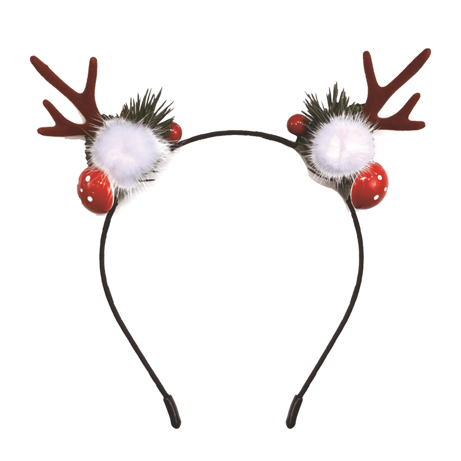 Tiara com orelhas de veado e c - Reindeer Antlers Headband avaliação e preço