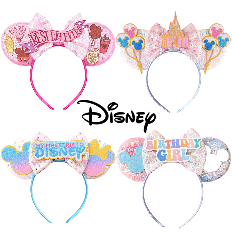 Disney-Mickey Mouse Orelhas Ba - Ribbon Bow Gift avaliação e preço