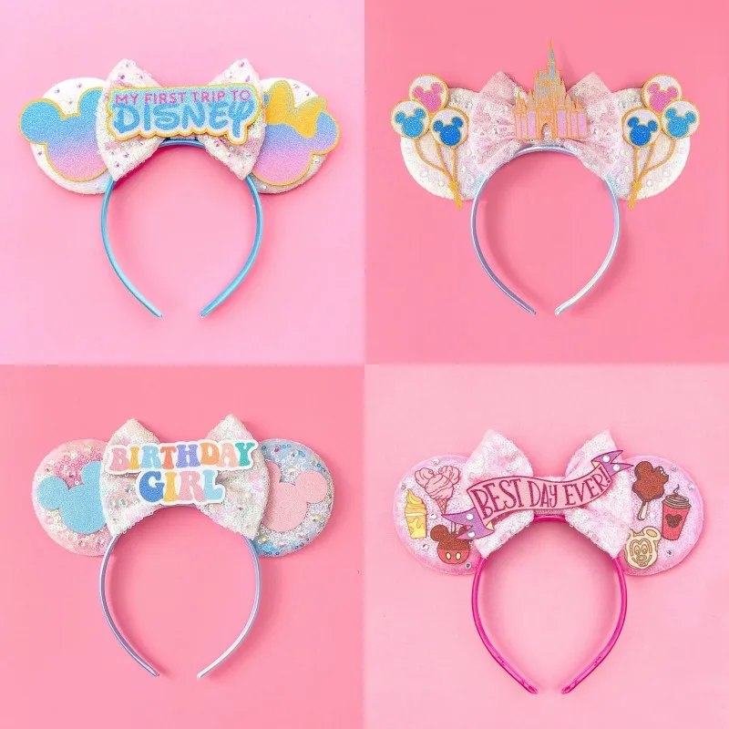 Disney-Mickey Mouse Orelhas Ba - Ribbon Bow Gift avaliação e preço