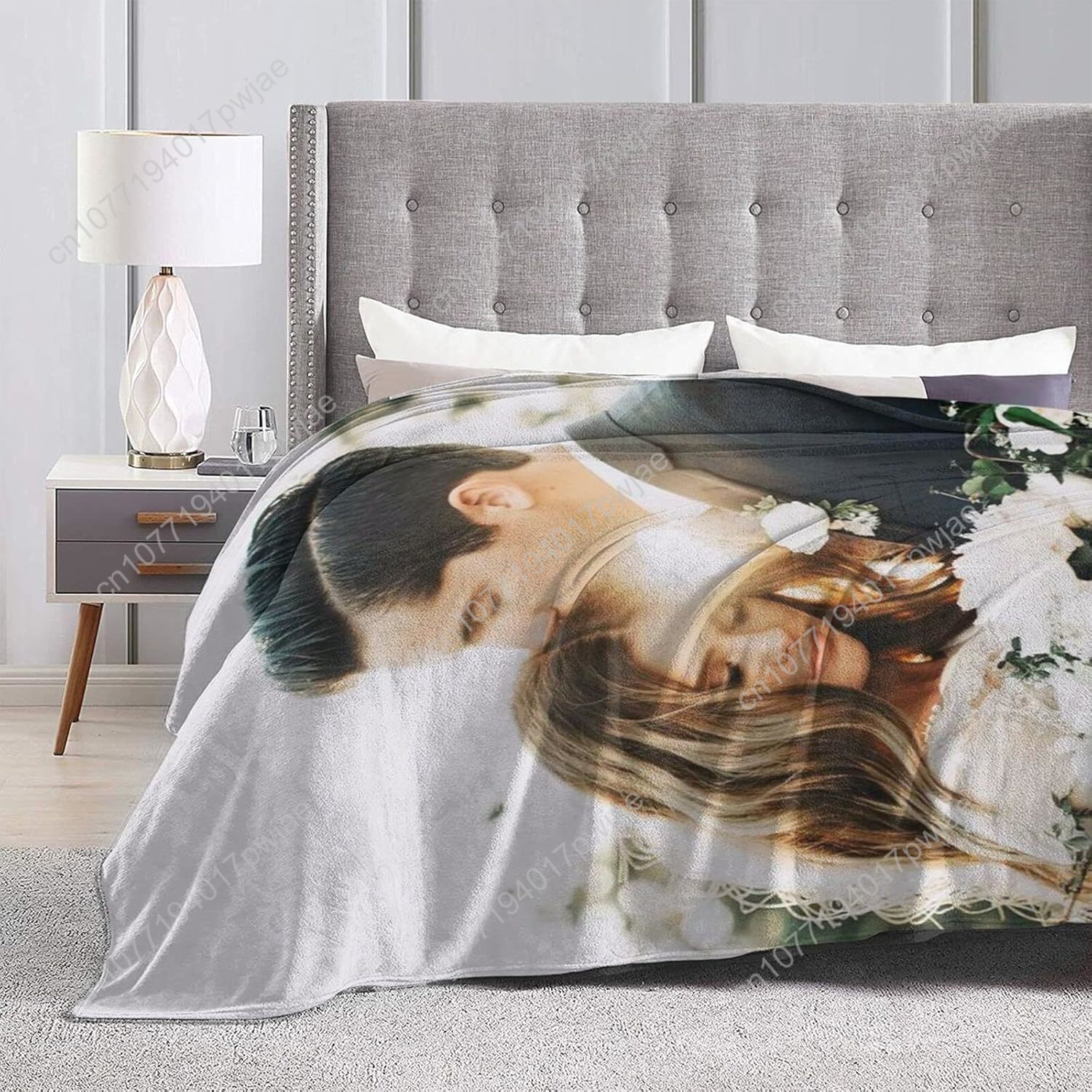 Cobertor personalizado com fot - Christmas Throw Blanket avaliação e preço