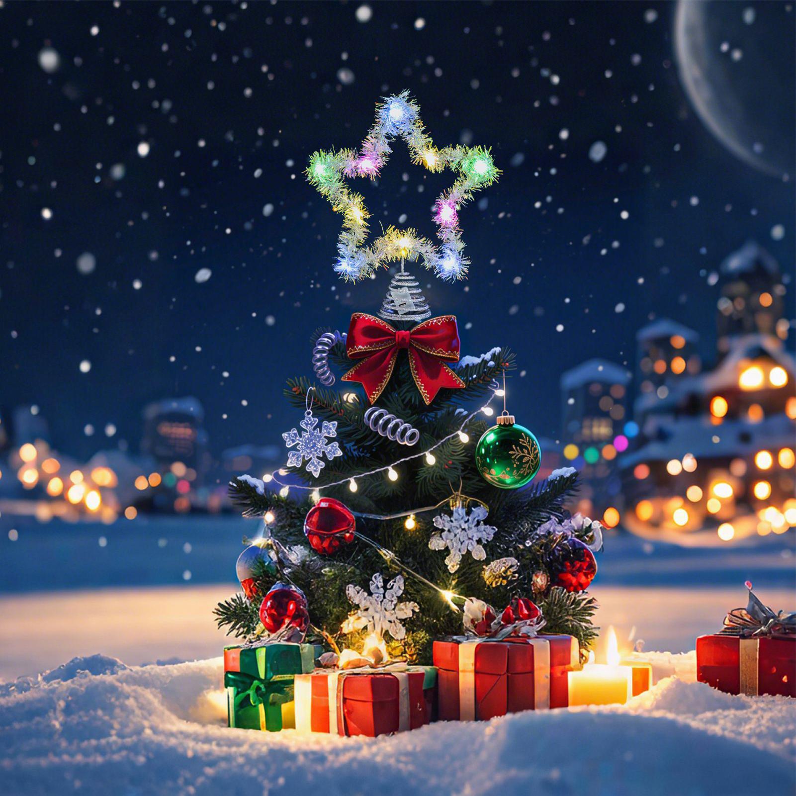 Árvore de natal topper em form - Star Tree Topper avaliação e preço