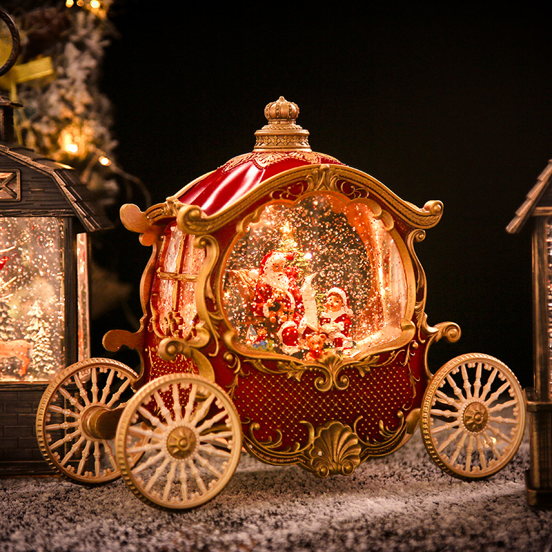 Árvore de natal globo de neve  - Snow Globe Musical avaliação e preço