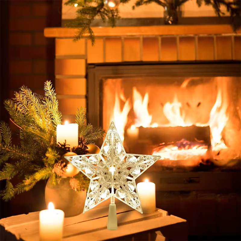 Estrela de Natal Iluminada de  - Star Tree Topper avaliação e preço