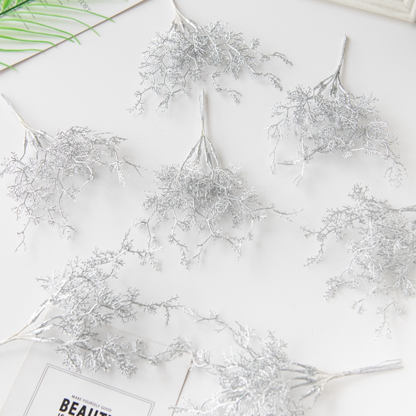 6 unidades/pacote planta artif - Christmas Wreath Fake avaliação e preço