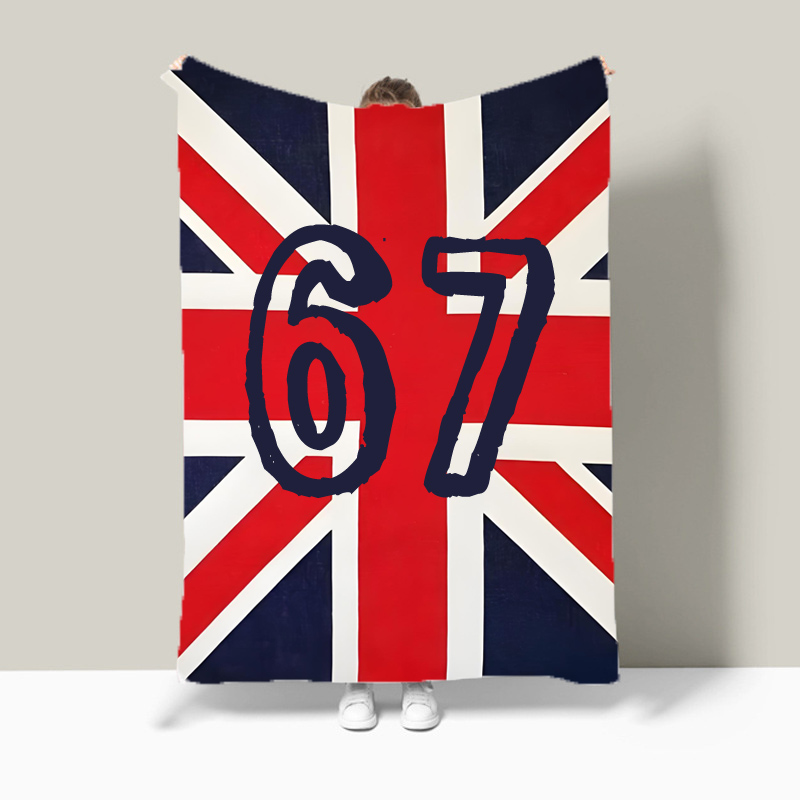 Union jack bandeira meme númer - Christmas Throw Blanket avaliação e preço