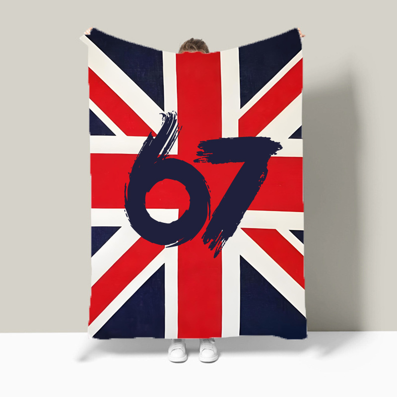Union jack bandeira meme númer - Christmas Throw Blanket avaliação e preço