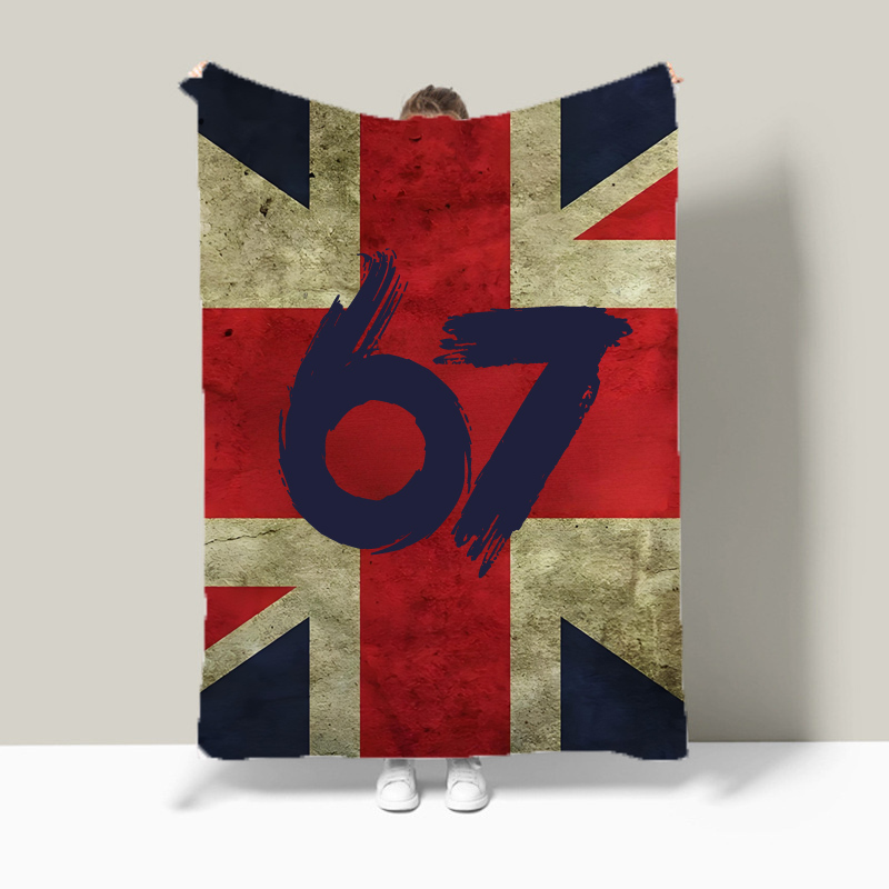 Union jack bandeira meme númer - Christmas Throw Blanket avaliação e preço