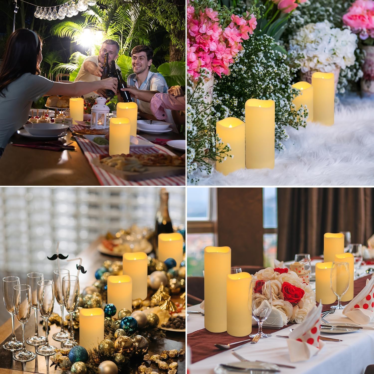 Conjunto de 96 Velas LED à Pro - Holiday Candle Set avaliação e preço