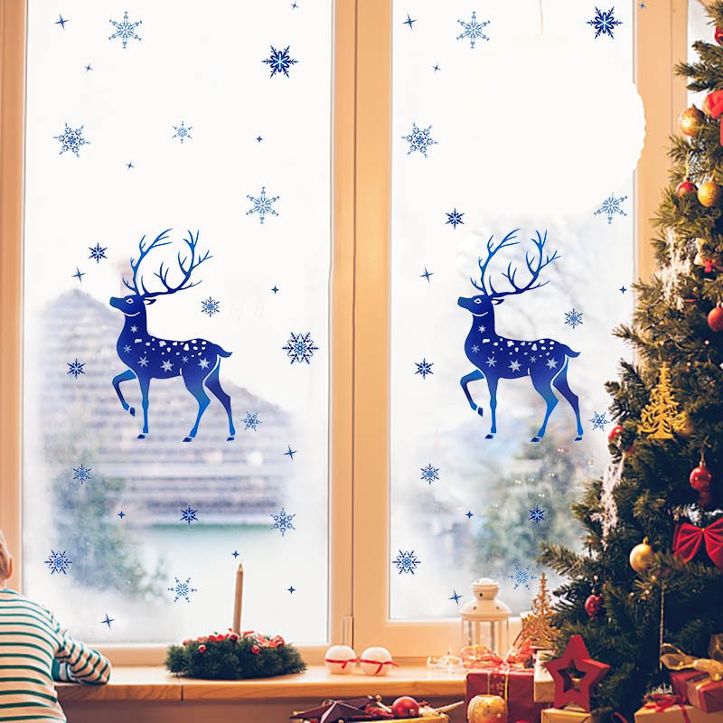 Adesivos de janela de natal el - Snowflake Window Decal avaliação e preço